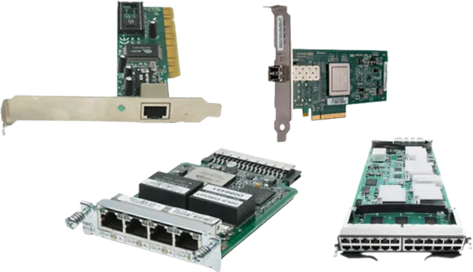 Peripherals and options Vendor original network module options and adapters